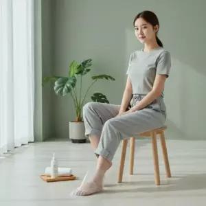 비닐버선 커버 덧신 발보습 일회용 100매 비닐팩 풋케어 발팩 비닐양말 31cm