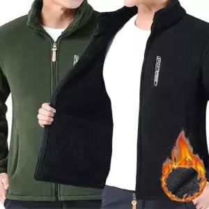 남자 후리스 자켓 겨울 간절기 따뜻한 온기보존 양털 안감 집업 점퍼