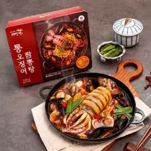 26년전통 귀빈정 통오징어 짬뽕탕 2인분 740g