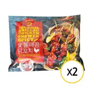 노브랜드 숯불 매콤 닭꼬치 800g x 2개
