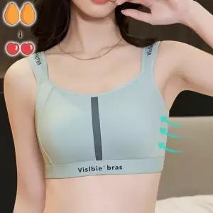 vislbie bras 슬림핏 충격 흡수 경량 스포츠 브라 가슴작아보이는 브라 슬림핏 스포츠브라
