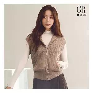 조르쥬 레쉬 26FW 시퀸 케이블 집업 베스트 3종1432462