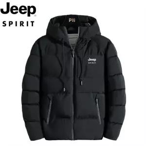 지프 JEEP SPIRIT 남자 패딩 가을 겨울 스포츠 방풍 기모 패딩 도톰 후드 패딩
