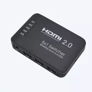 (올핀)4K HDMI 영상분배기 5대1 리모콘 선택기