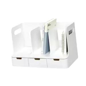 SYSMAX 올리오 책꽂이3단 WH 32000 화이트 280838