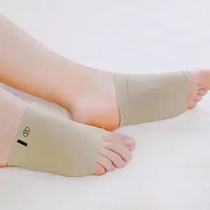 실리콘 쿠션 발목 패드 인체 공학 소금 신발 발바닥 아치 서포트 충격 완화 인체공학 좌우