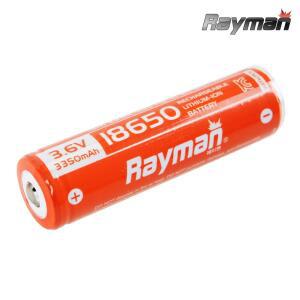 레이맨 18650배터리 3350mAh 랜턴용 보호회로 충전지