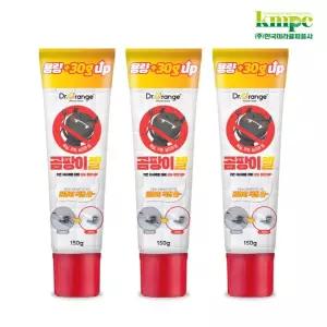 미라클 닥터오렌지 곰팡이젤/욕실/실리콘/벽곰팡이제거제/150g x 3개