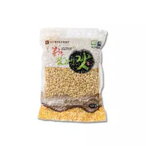 26년산 국내산 햇잣 홍천 잣고개 백잣 500g 견과류