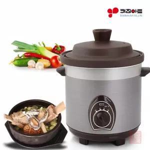 키친아트 멀티 슬로우쿠커 KP-2060 대용량 6L 전기 쿠커 냄비 찜기 죽 약탕기