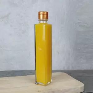 유리병 참기름병 200ml 하바리움사각 오일용기 소스 양념 기름통 보틀 밀폐 포장용기