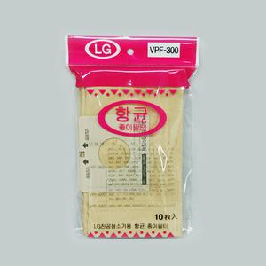 LG진공청소기 먼지봉투 VPF-300 (10매) 2중향균 종이필터