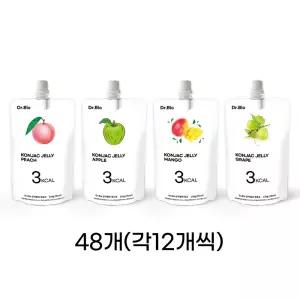 디알바이오 곤약젤리 48개 (4가지맛 12개씩) 실속포장