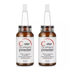 레츠큐어 순수 비타민C 파우더 15g 2sets 가성비 세트 바르는 비타민c세럼 색소침착 항산화 미백