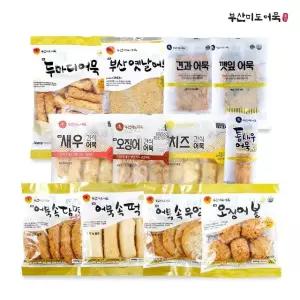 [부산3대어묵] 미도어묵 12종 12팩 세트