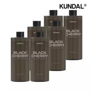쿤달 퍼퓸 디퓨저 리필 블랙체리 500ml x6개