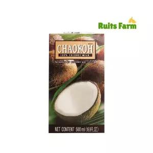 [루츠팜] 차오코 코코넛밀크 500ml 태국 chaokoh 코코넛우유