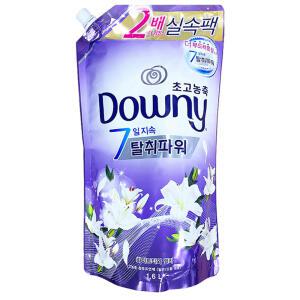 다우니 탈취파워 화이트티와 릴리 리필 1.6L 1개