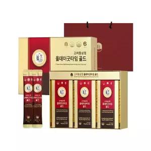풍년보감 6년근 고려홍삼정 올데이굿타임 골드 홍삼스틱 선물세트, 10g, 30개입