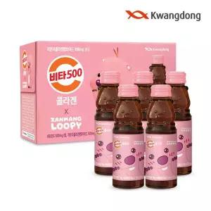[광동제약][본사직영] 광동 비타500 콜라겐 X 잔망루피 100ml x 50병 (무료배송)