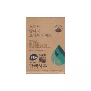 담백하루 노르딕 알티지 오메가3 에센스 1090mg x 30캡슐 1개 / 써클