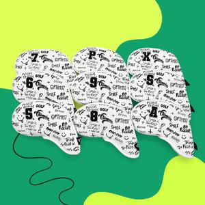 베누스 그래피티 골프 아이언 커버 세트