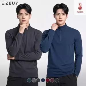 이지바이 1+1 완판전설 남성 약기모 반폴라 집업 티셔츠(AF9OP2LT051M)