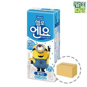 플레인엔요 매일유업 엔요 엔요플레인한박스 헬로 플레인 200ml 24팩 엔요플레인