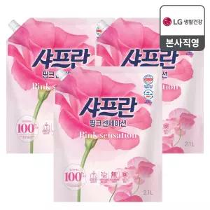 샤프란 시어버터 핑크 센세이션 리필 2.1L 3개