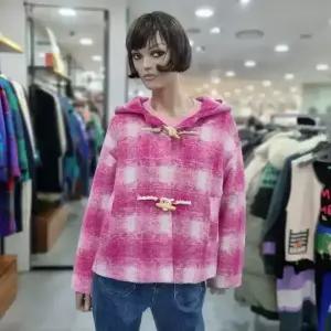 베네통/애플아울렛/로딘 체크 점퍼/BAJP06411