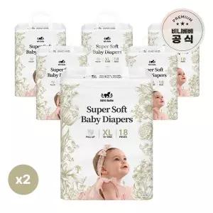 [비니베베]슈퍼소프트 팬티형 XL 12팩