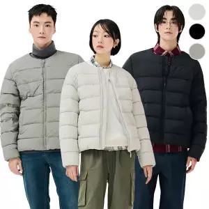 [체이스컬트] 공용 베이직 U넥 LIGHT 다운 JUMPER/3Color