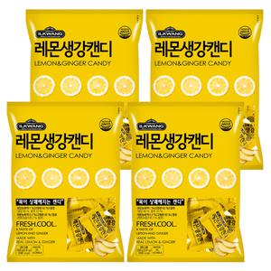 일광제과 레몬생강캔디 250g 4개