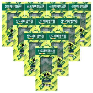 산도깨비 멤브렌 피톤치드향 10개 오리지널 차량용 자동차 방향제 탈취제 네오엑스 리필용