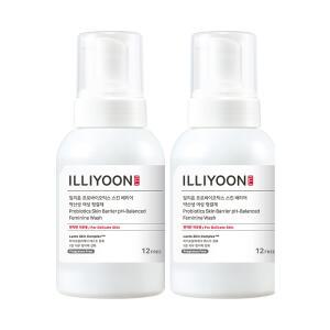 일리윤 프로바이오틱스 스킨 배리어 약산성 여성청결제 300ml x2개