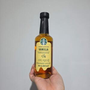 스타벅스 바닐라 시럽 280ml 카페시럽