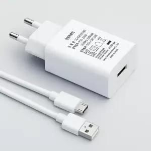 5V1A USB 저전력 저속 충전 어댑터 멀티 충전기 2A USB A타입 마이크로 5핀타입 충전 케이블 1세트