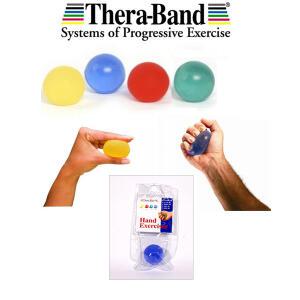 세라밴드 재활 실리콘볼 핸드 엑서사이저 파랑 헤비(노랑/빨강/녹색/파랑/재활운동/악력강화)