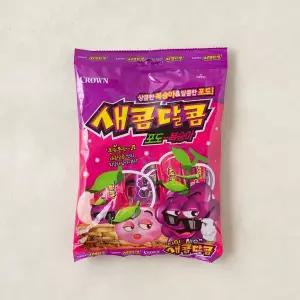 크라운 새콤달콤 포도복숭아 200g