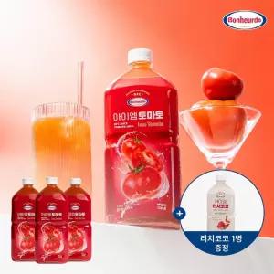 [100 NFC 착즙]  아이엠 토마토 주스 즙 1L 3개