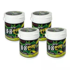확 깨는 국민 졸음번쩍껌 (용기) 87g x 4개