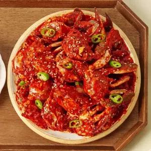 밥도둑 연평도 살이꽉찬 신선 당일 제조 비법 양념게장 1kg