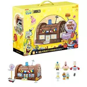 [미미월드][정식라이선스상품] 스폰지밥 집게리아 하우스 블록 Krusty Krab