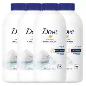 도브 포밍 핸드워시 딥 모이스처 리필 430ml 4개