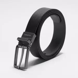 [질스튜어트](의정부점)블랙 그레이 소가죽 리버시블 남성벨트[JUBE6F061BK]