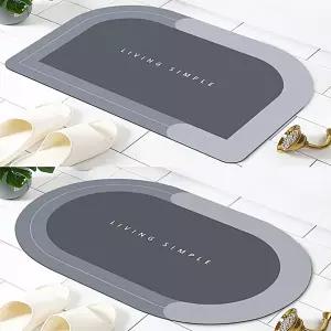 학교 욕실매트 발매트 롤링 북유럽발매트 주방매트 돌돌이 폭신한 규조토 하니C3