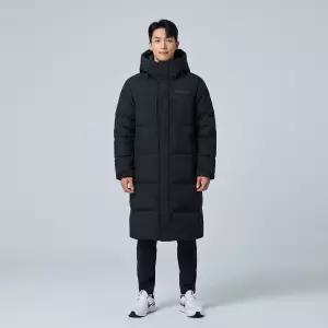 디스커버리 남성 레스터G 구스다운 롱패딩 블랙 DMDJ67056 DMDJ67056BKS