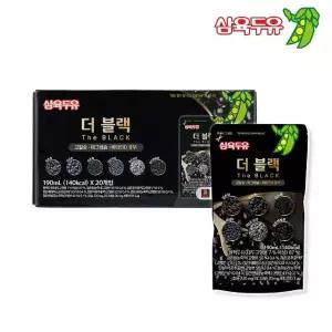 삼육두유 더 블랙 파우치190ml 20팩