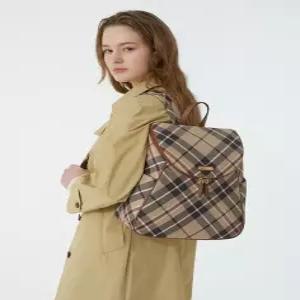 닥스 액세서리 여성 25FW [스테디셀러] 브라운 체크 백팩 WCBA5F688W2