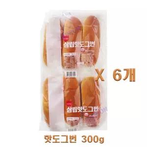 삼립 핫도그번 빵 300g(6입) 6봉